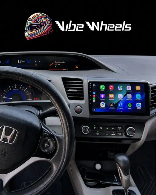 Instalación de Vibe Wheels: honda civic 2012 2015 estilo 1